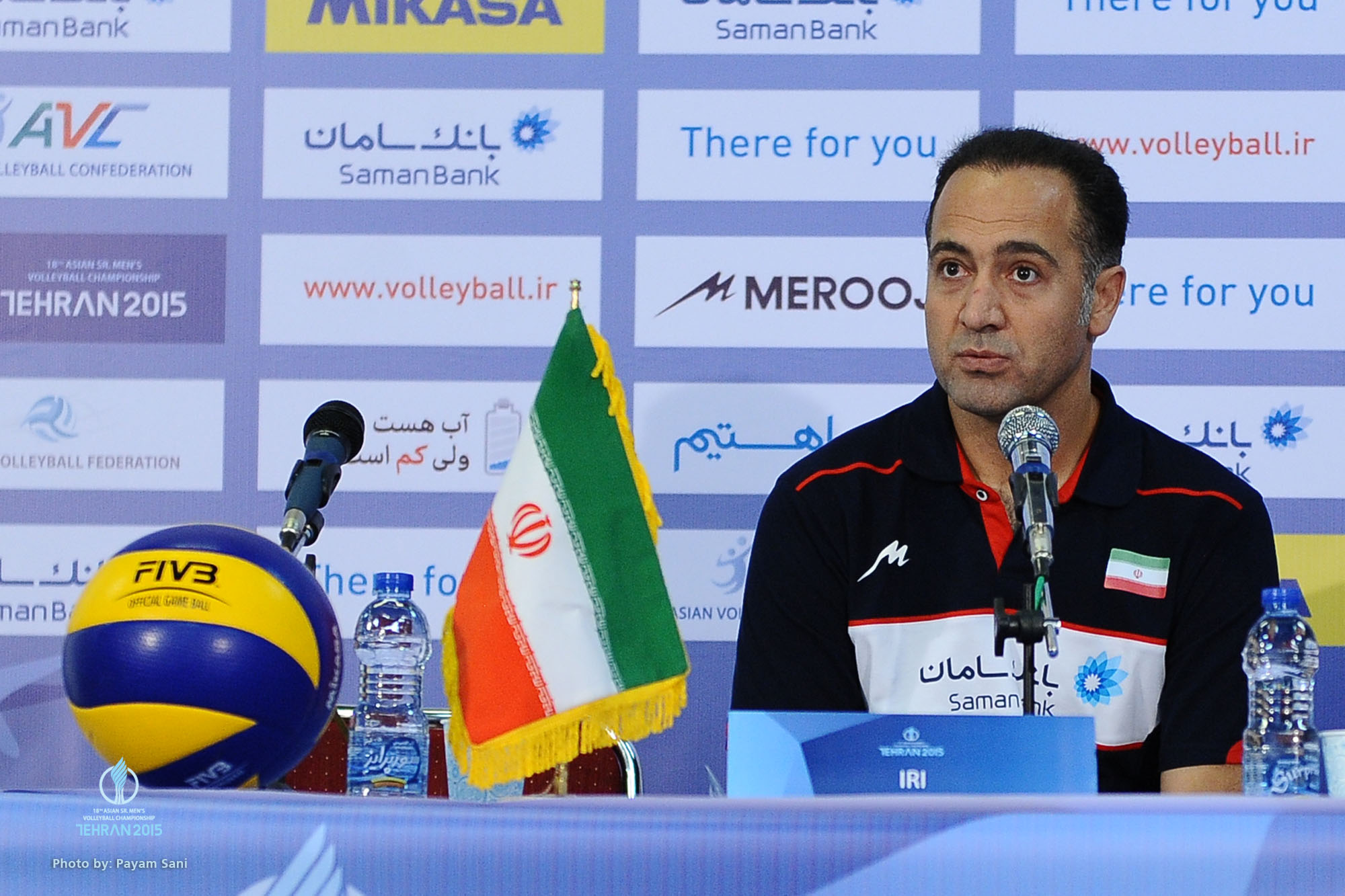 کنفرانس خبری والیبال ایران-ژاپن (ویدیو)